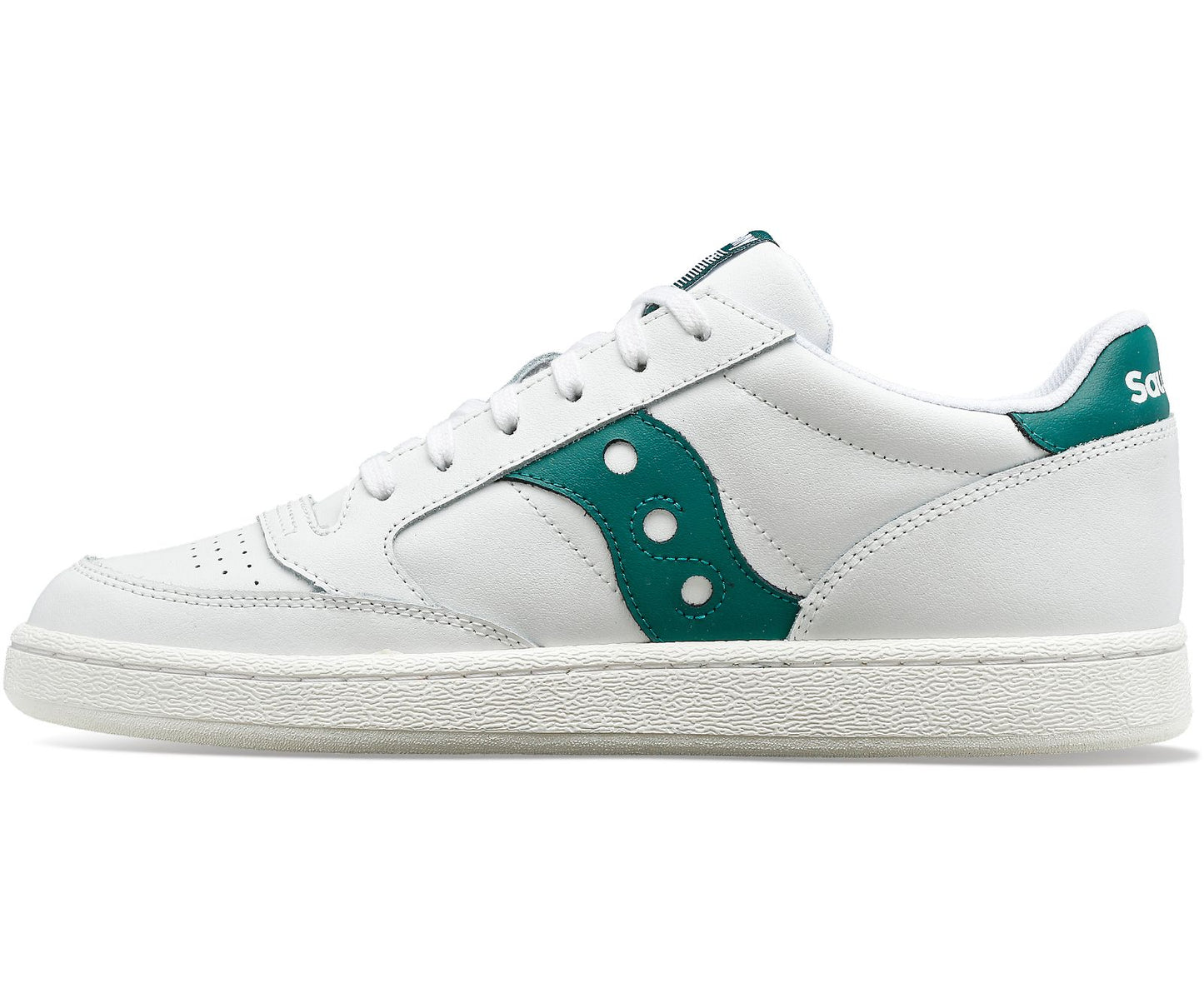 Saucony Jazz Court White/Green Unisex Men's Women's