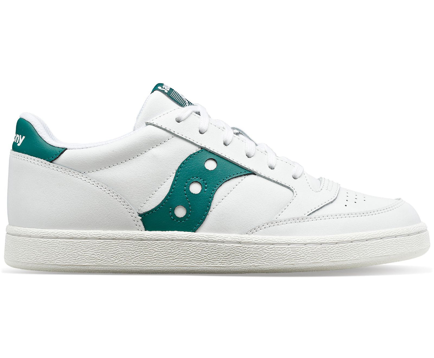 Saucony Jazz Court White/Green Unisex Men's Women's