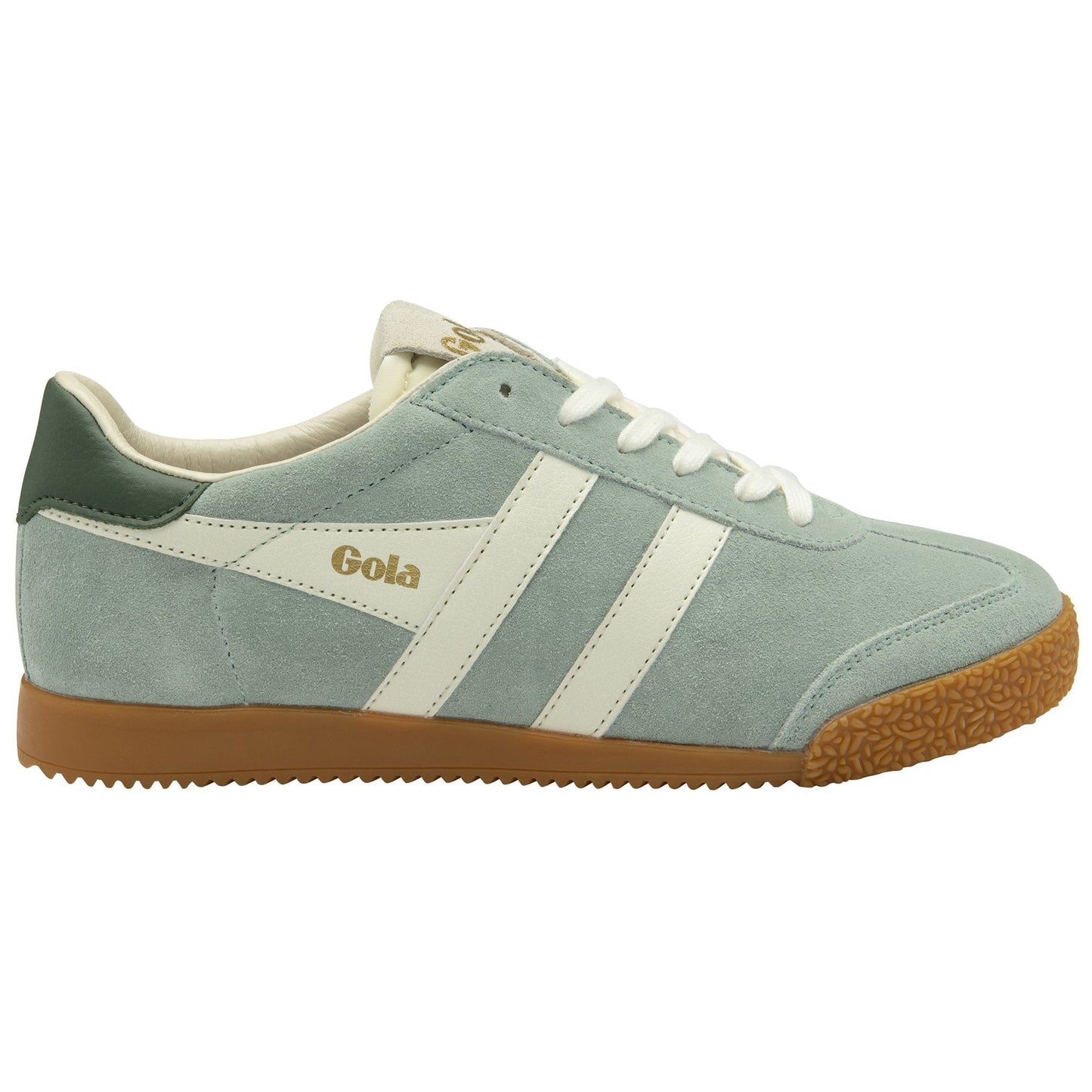 Gola ELAN suede green mist/off white/ evergreen Women's