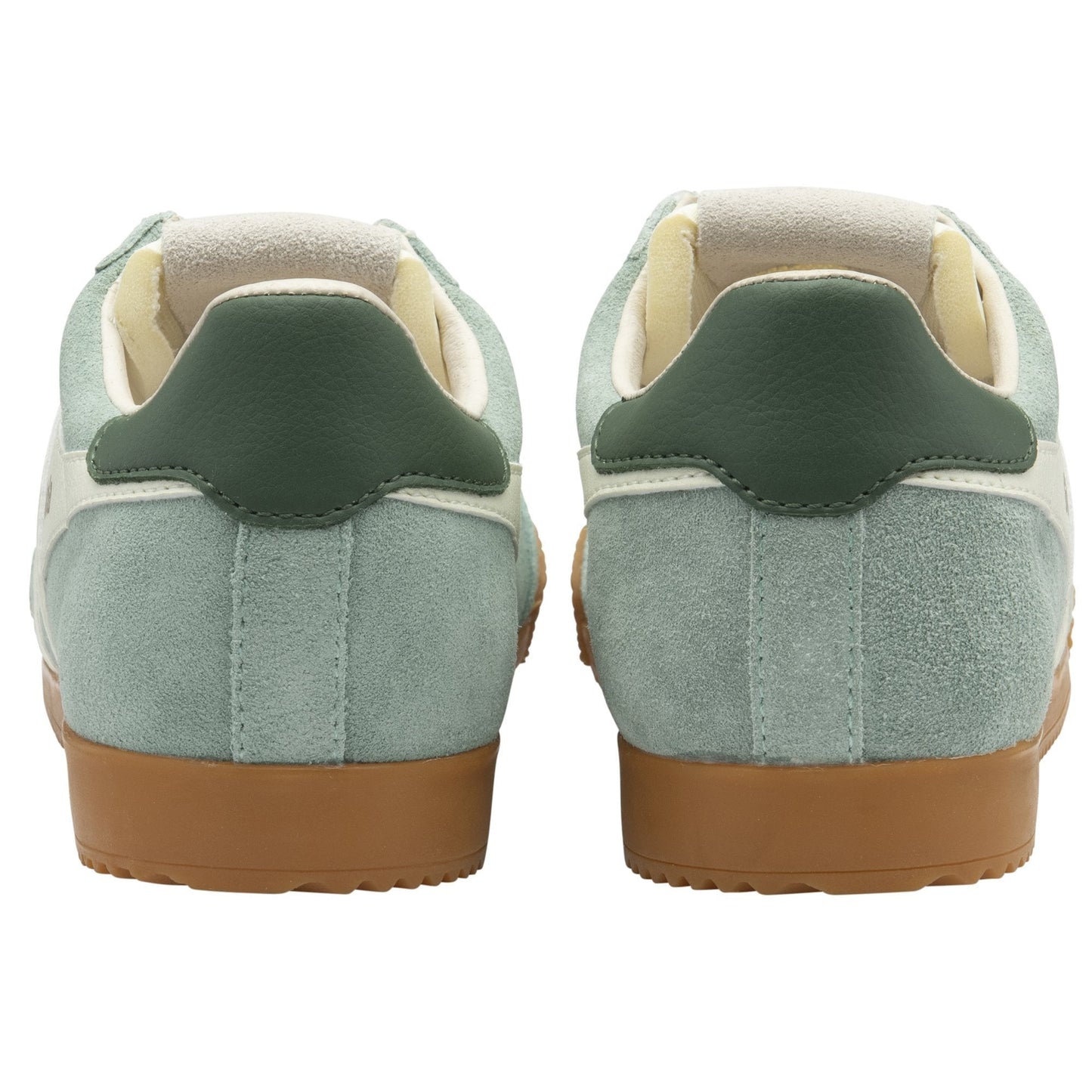 Gola ELAN suede green mist/off white/ evergreen Women's
