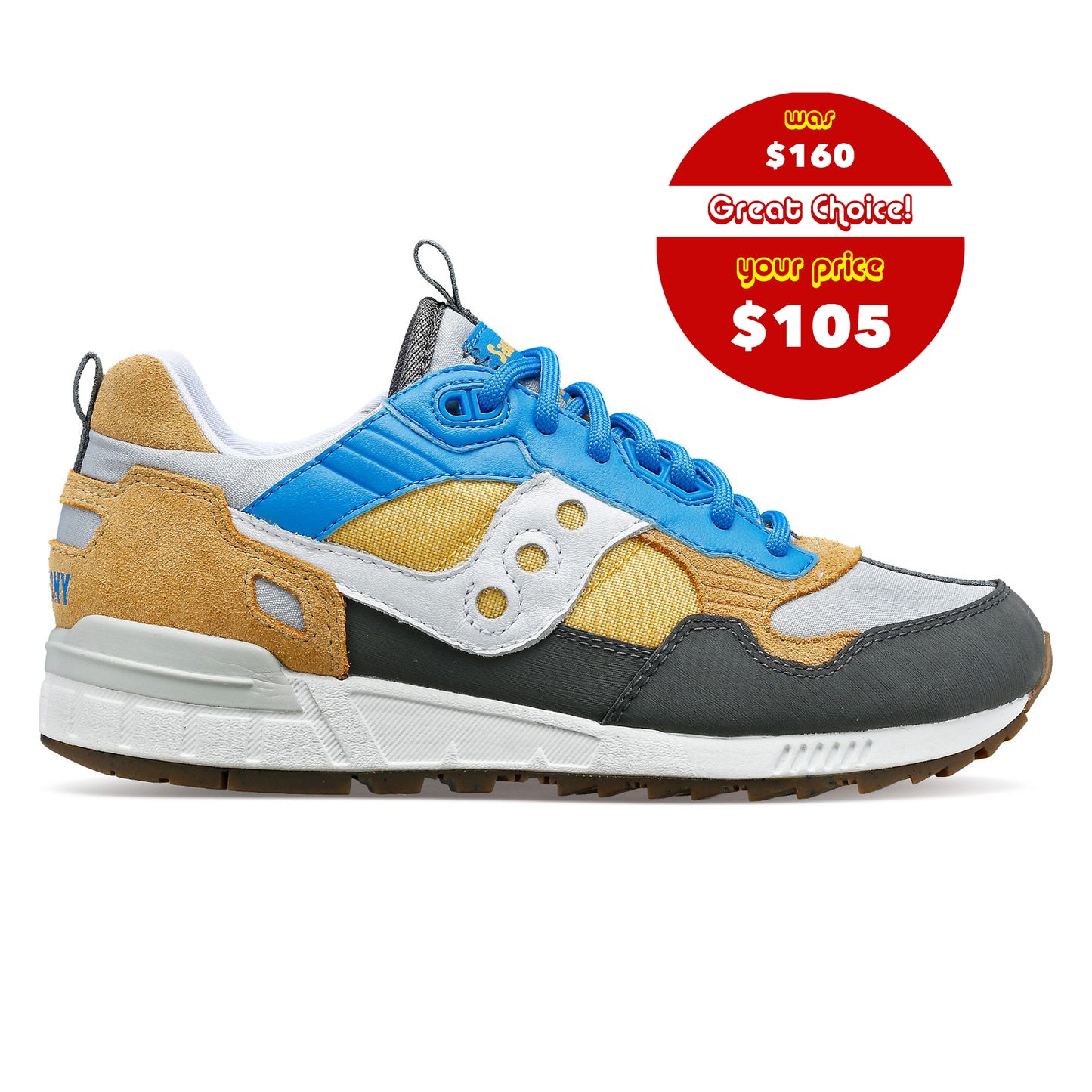 Saucony Original Shadow 5000 Navy/Camel Unisex