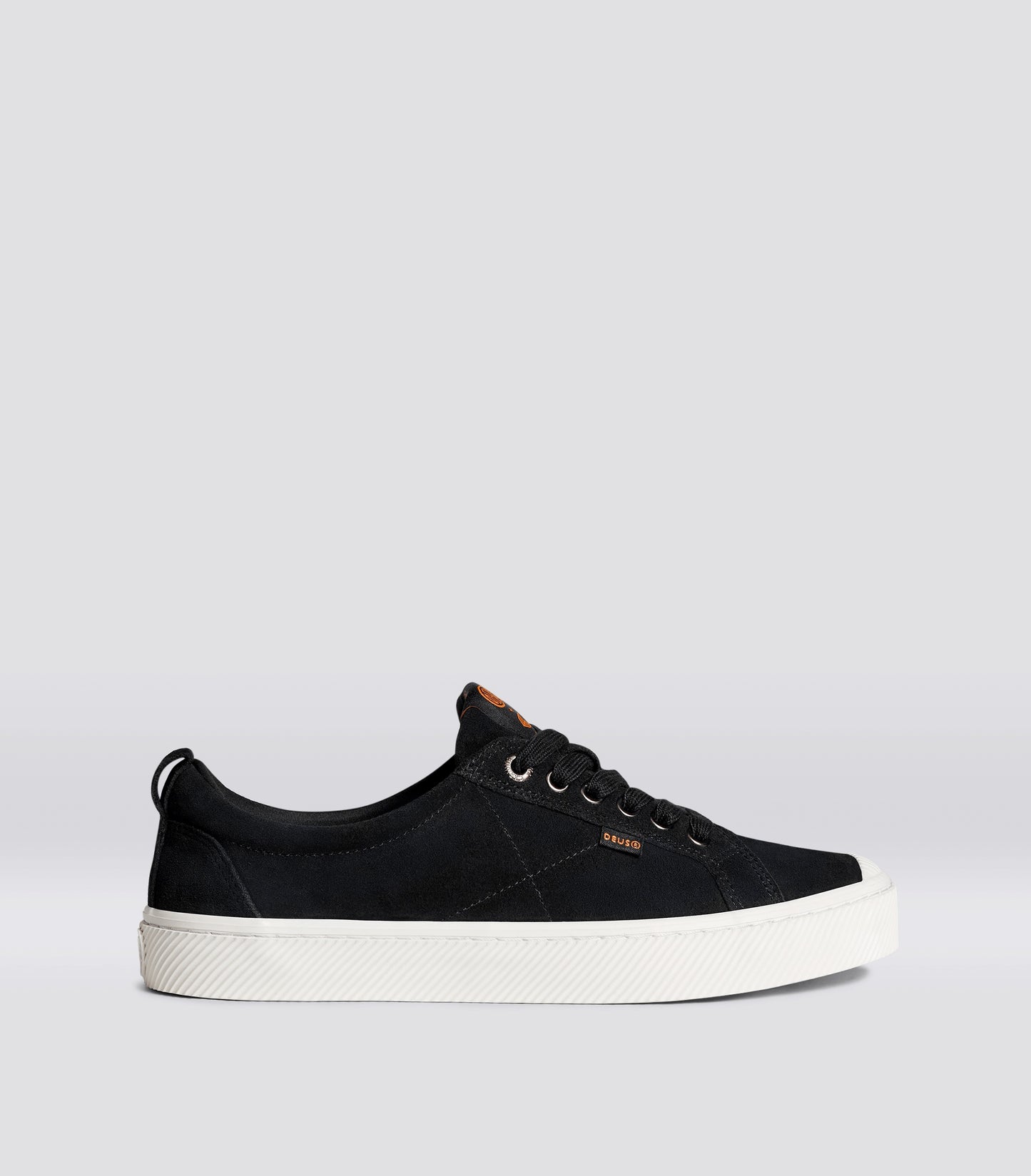 Cariuma OCA LOW Deus Black Suede Sneaker Unisex