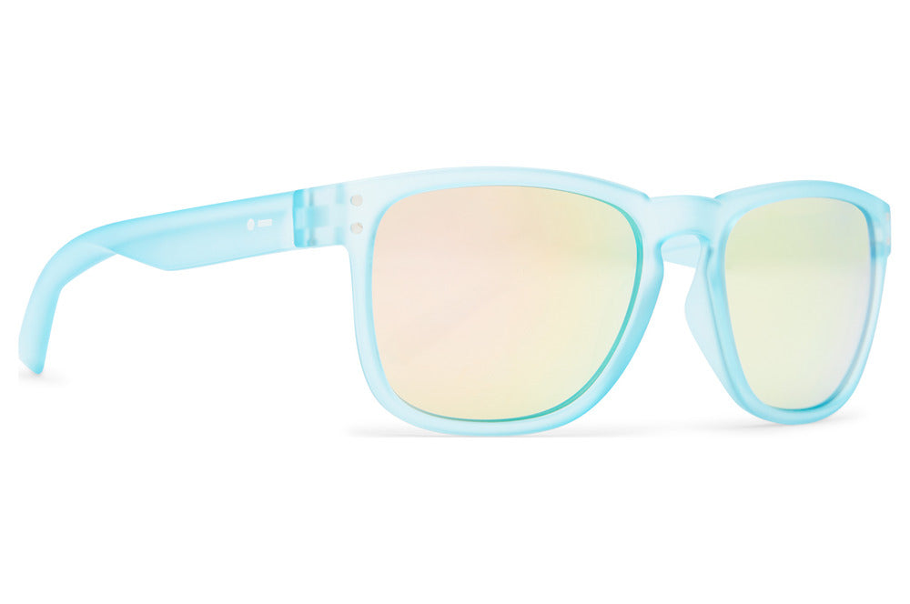 Dot - Dash Sunglasses BOOTLEG Teal Satin/Pink Chrome
