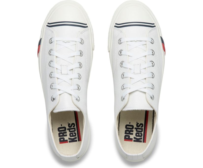 Pro-keds Royal Lo Classic Leather White Unisex Men's Women's