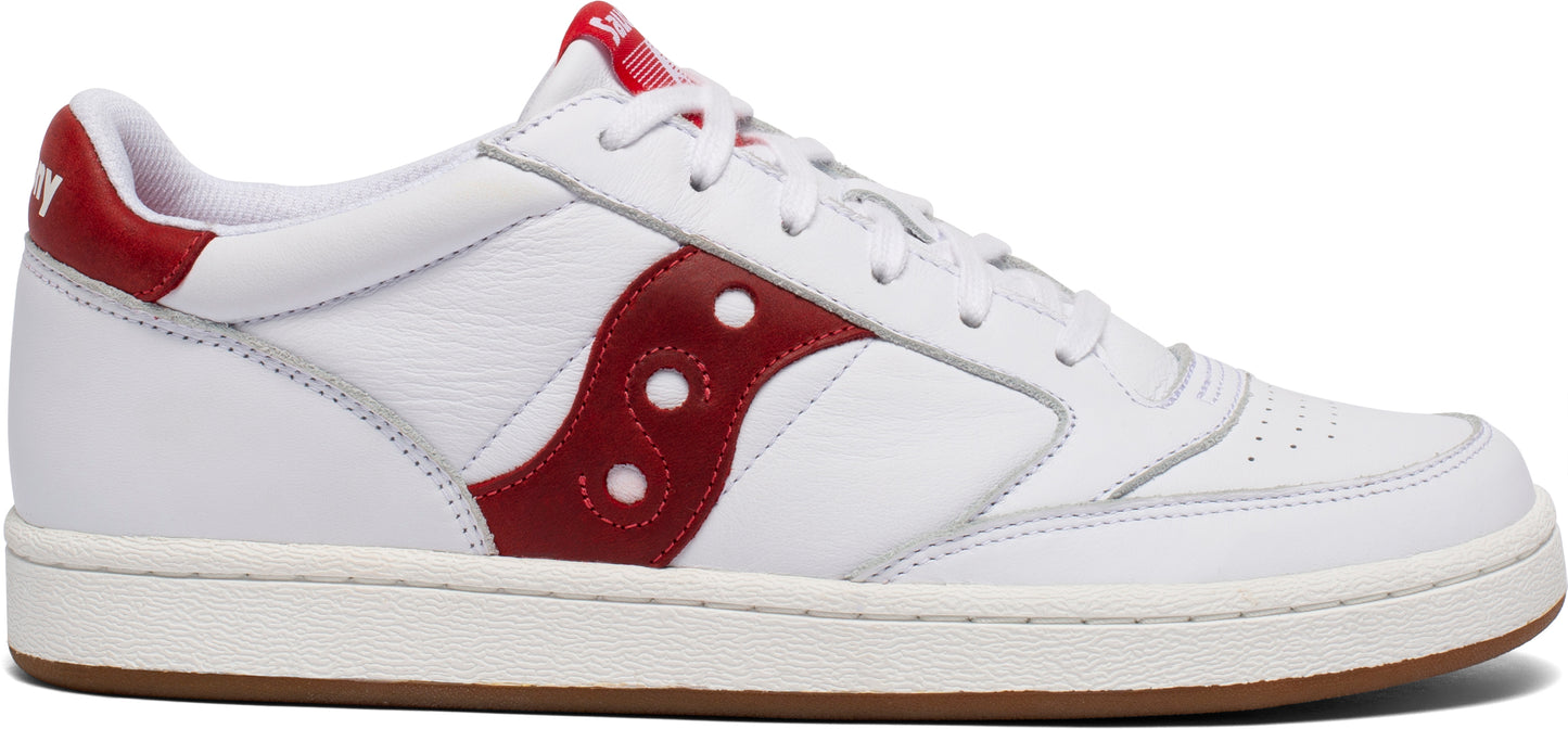 Saucony Jazz Court White/Red Unisex Men's Women's