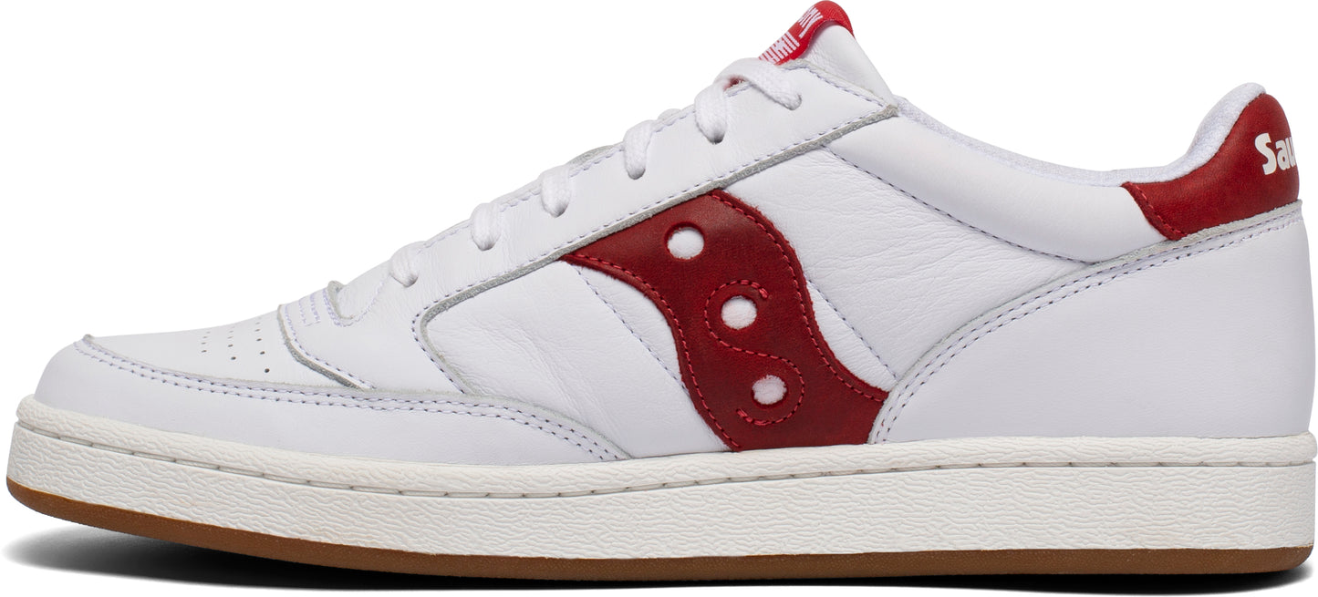 Saucony Jazz Court White/Red Unisex Men's Women's