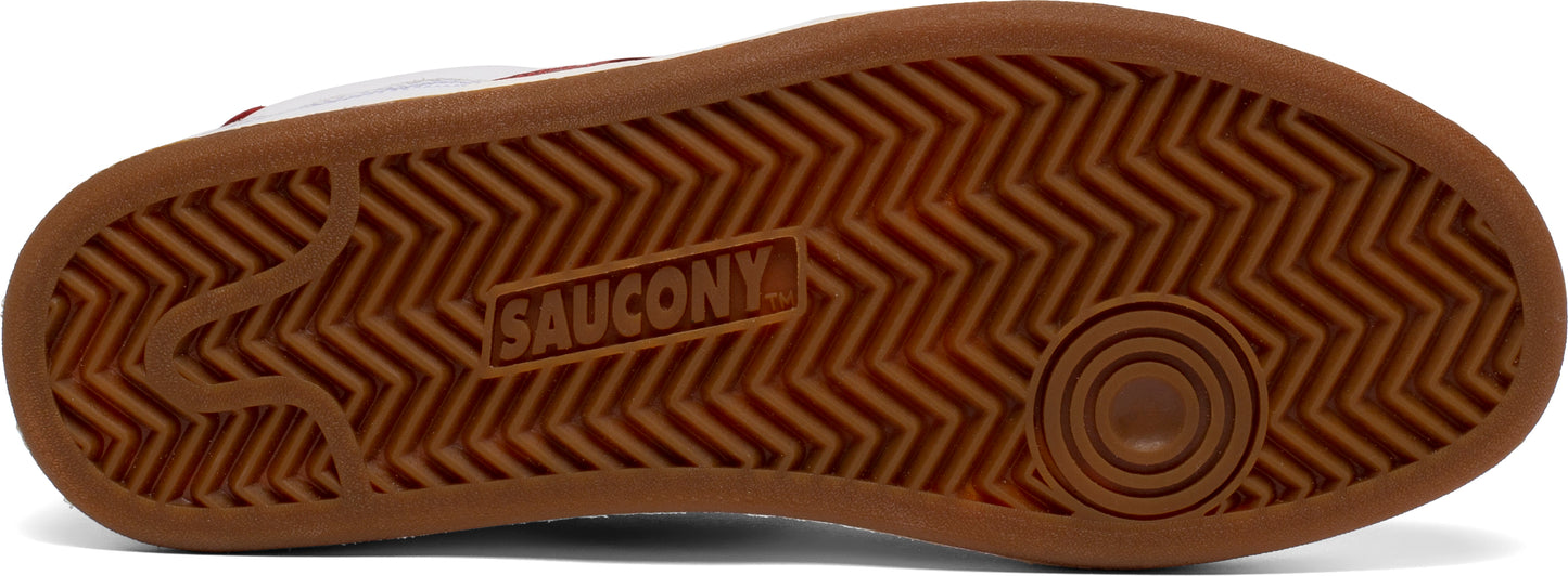 Saucony Jazz Court White/Red Unisex Men's Women's