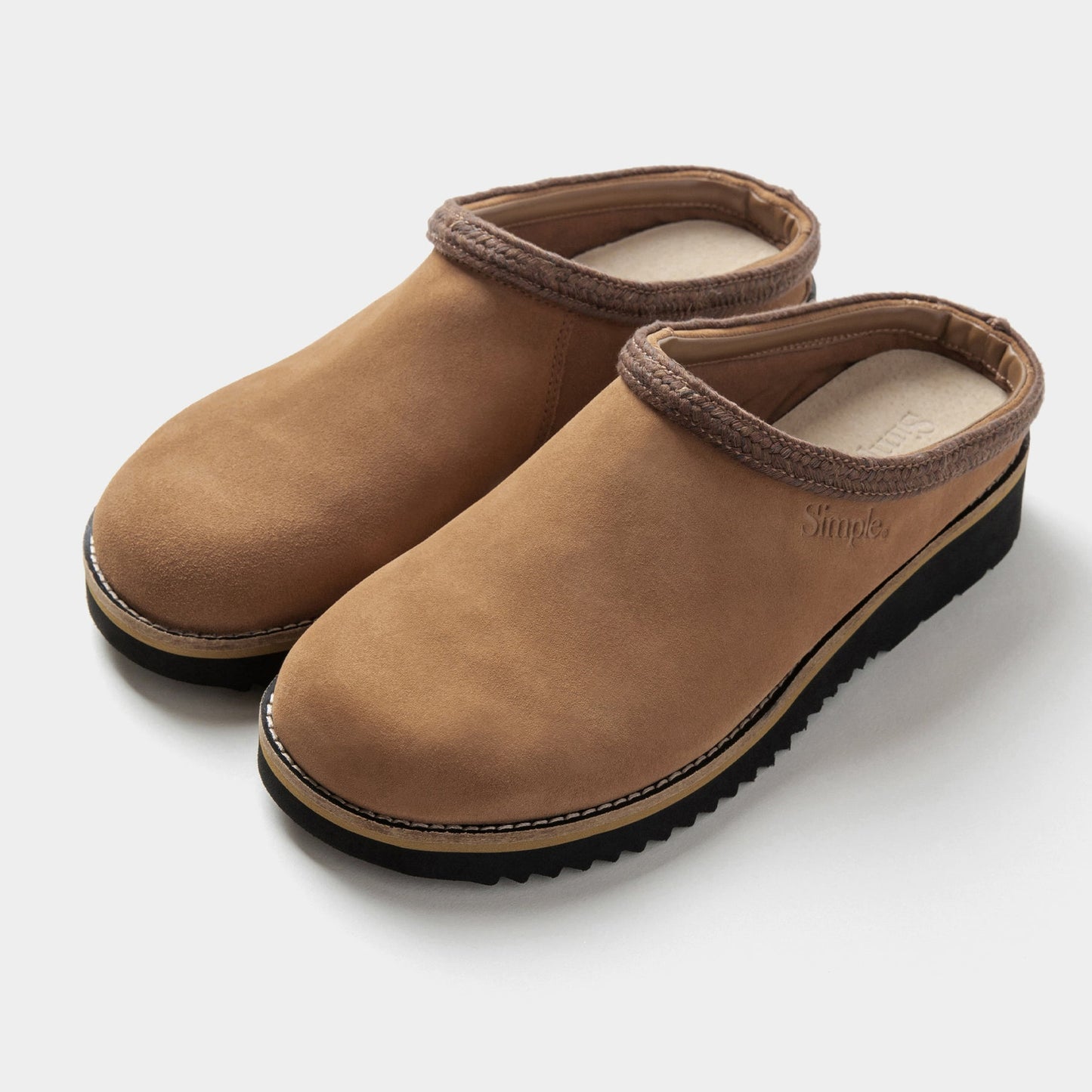 Simple Original Clog - Suede RUST Unisex