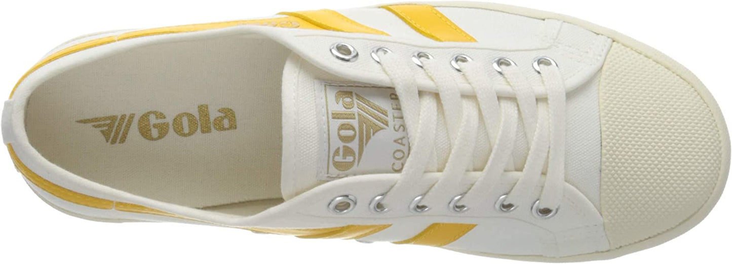 Gola Vegan Coaster Off White/Sun Women's