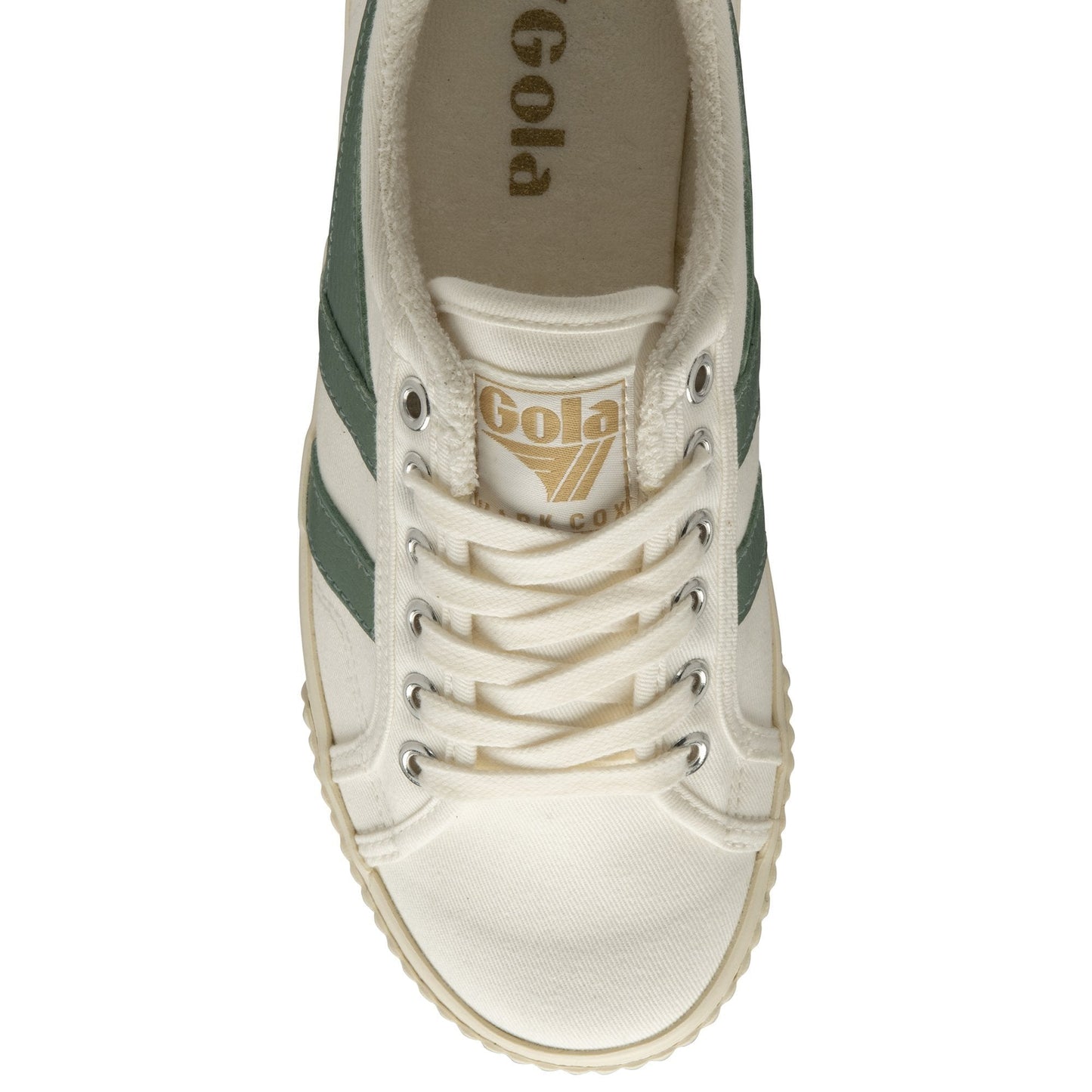 Gola Vegan Tennis Mark Cox Off White/Green Mist Women’s