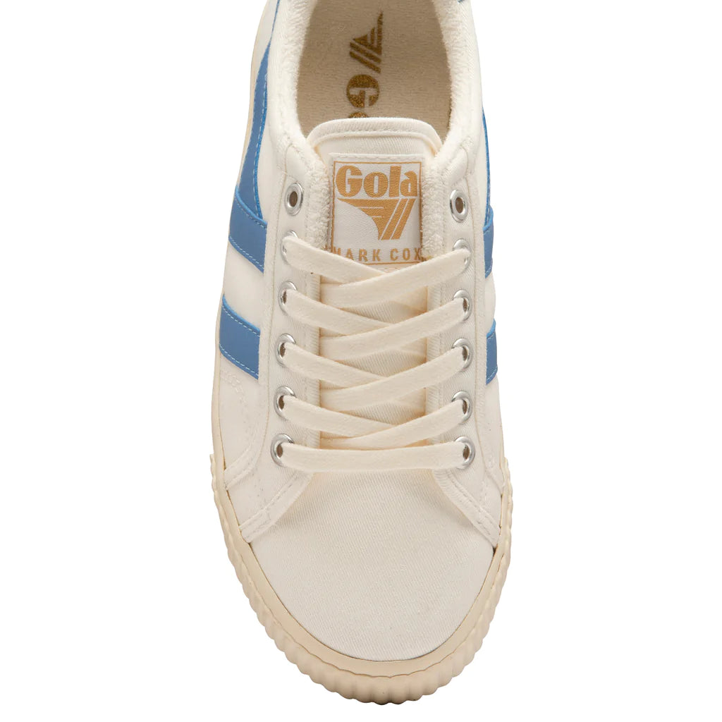 Gola Vegan Tennis Mark Cox Off White/Vista Blue Women’s