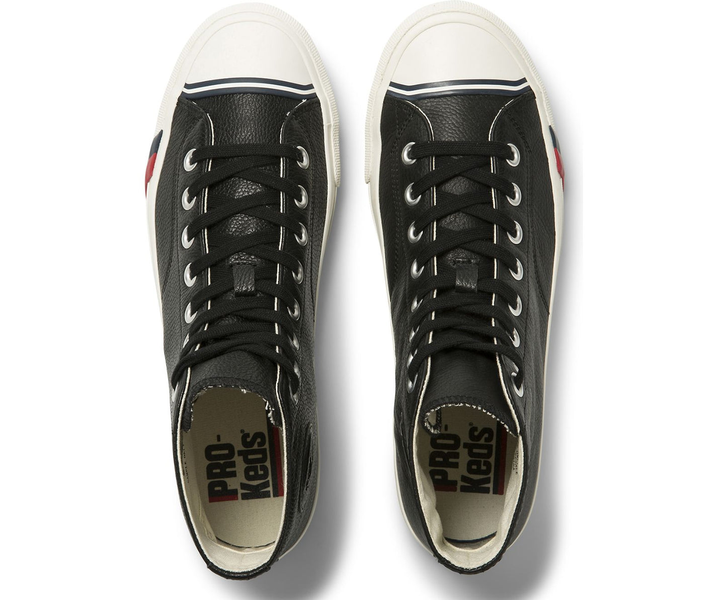 Pro-Keds Royal Hi Classic Leather Black Unisex Men's Women's