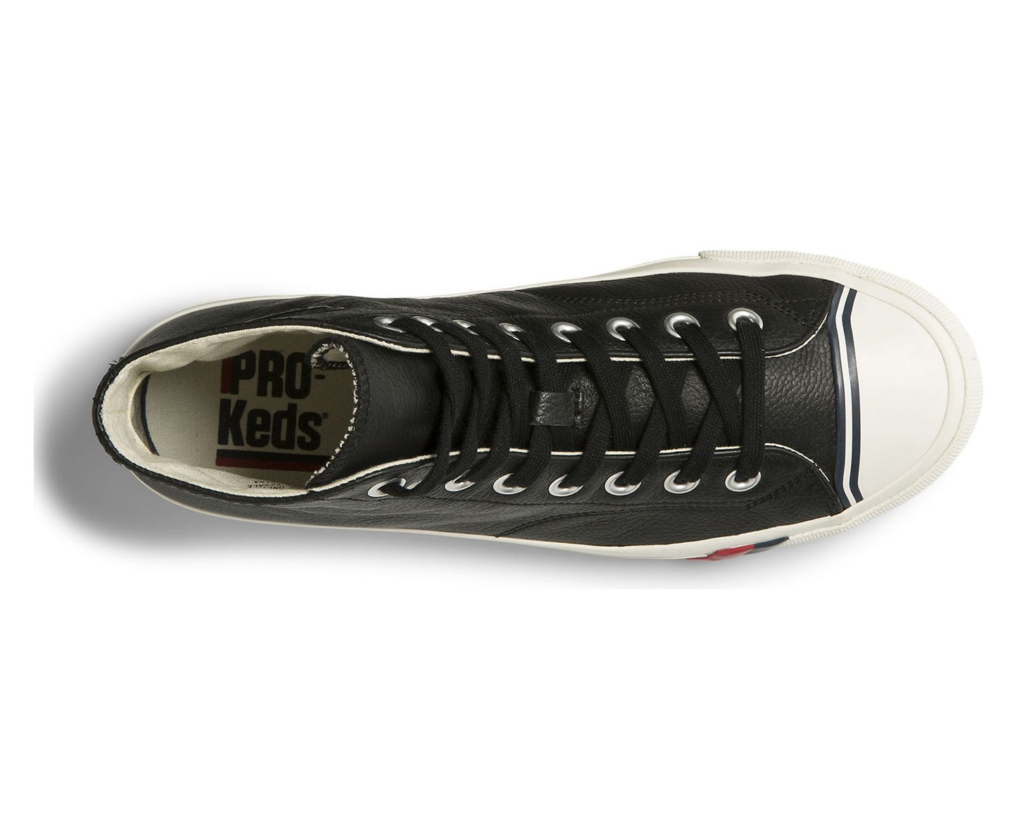 Pro-Keds Royal Hi Classic Leather Black Unisex Men's Women's