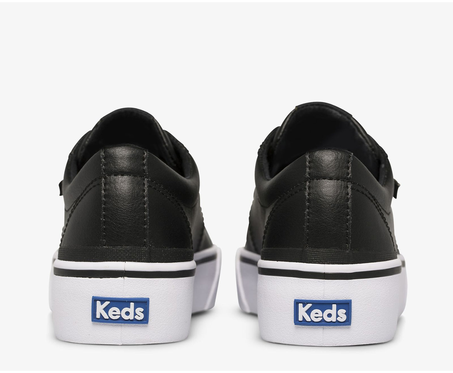 Keds Jump Kick Duo Leather Black Women's