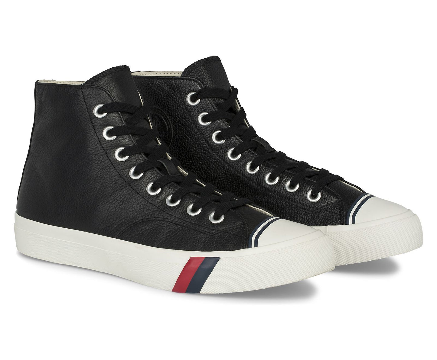 Pro-Keds Royal Hi Classic Leather Black Unisex Men's Women's