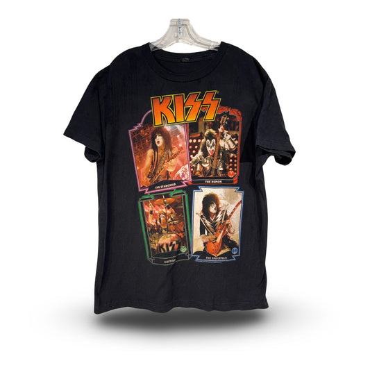 Vintage 90's KISS T-Shirt Black Unisex
