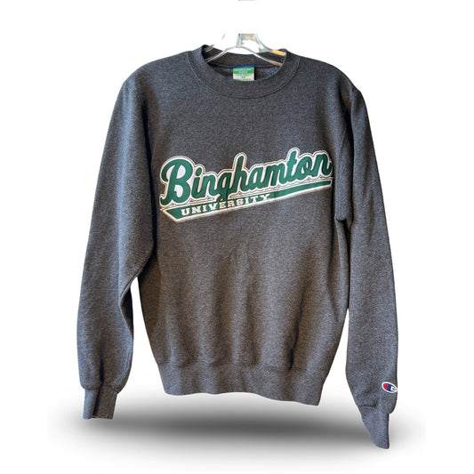 Vintage 90's Champion Fleece Binghamton University Sweatshirt