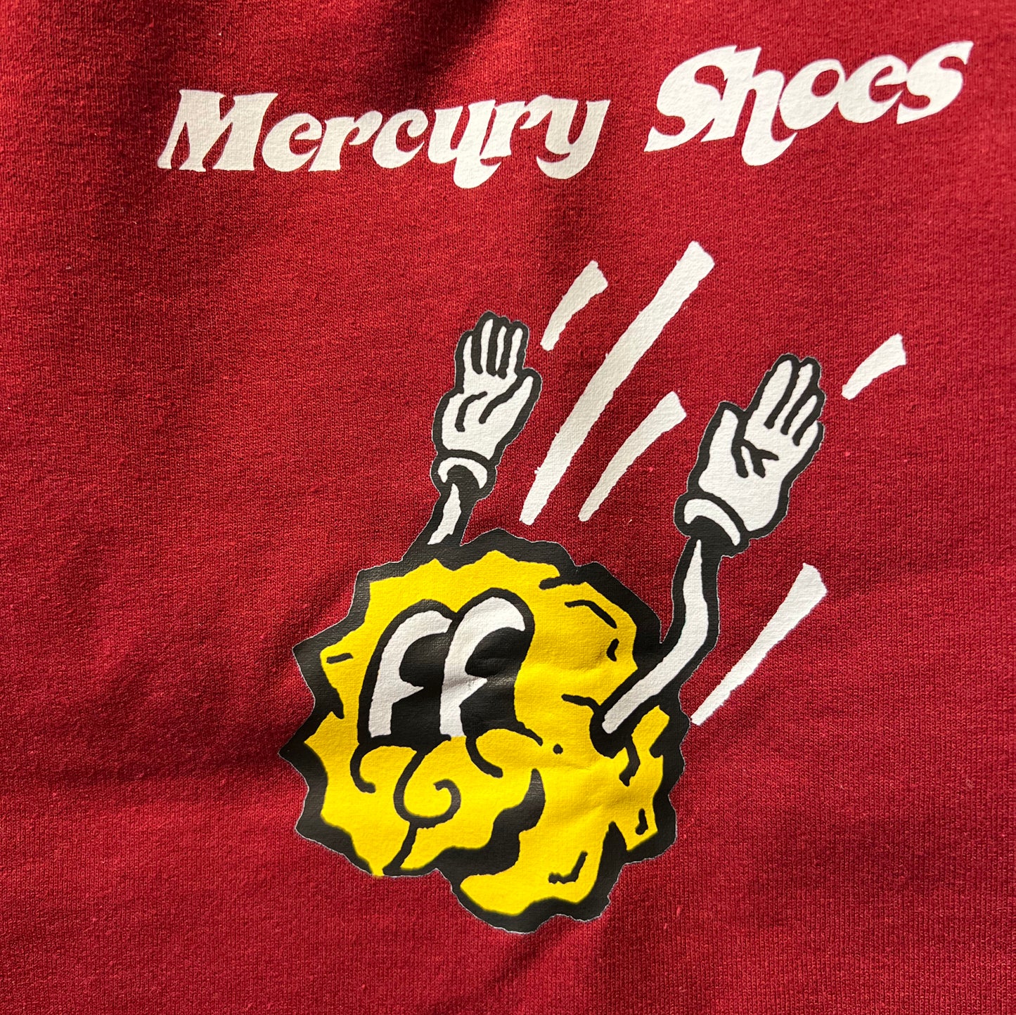 Mercury Crewneck Sweatshirt Burgundy/Astroid Logo Unisex