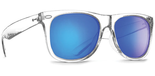 Dot - Dash Sunglasses KERFUFFLE Crystal/Light Blue Chrome