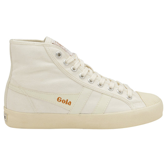 Gola Vegan Coaster High Off White/ Off White Women's