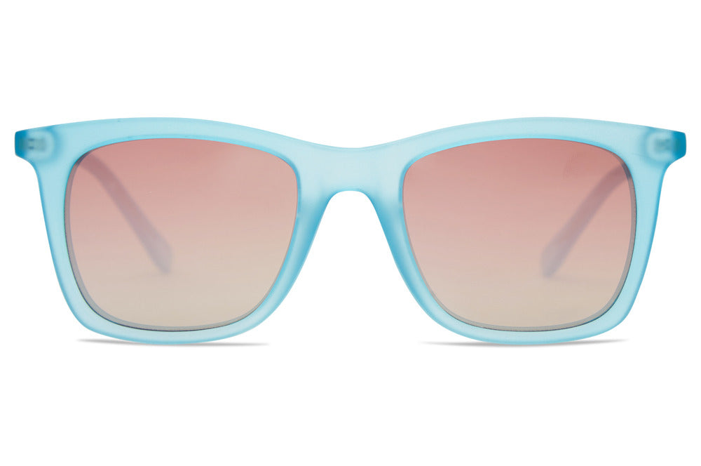 Dot - Dash Sunglasses VIVA Teal Satin/Pink Chrome