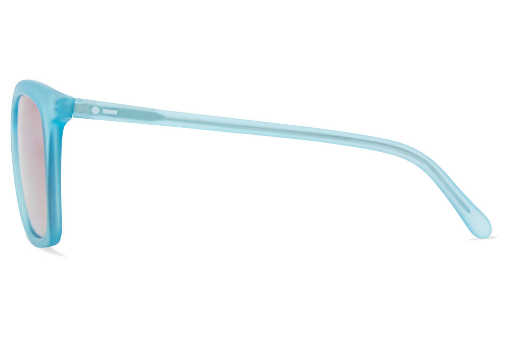 Dot - Dash Sunglasses VIVA Teal Satin/Pink Chrome