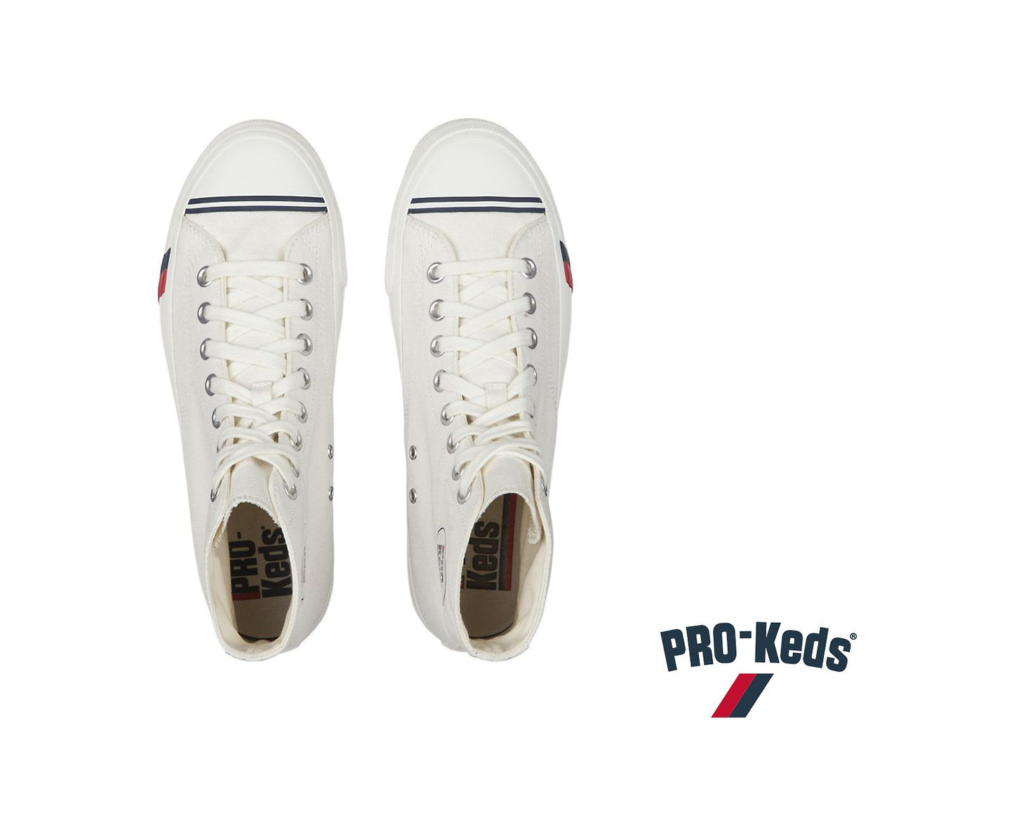 Pro-Keds Royal Hi Canvas White Unisex Men's Women's