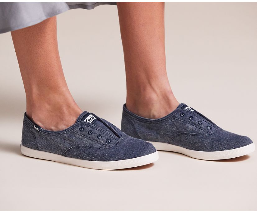 Keds Chillax Organic Cotton Navy Women's