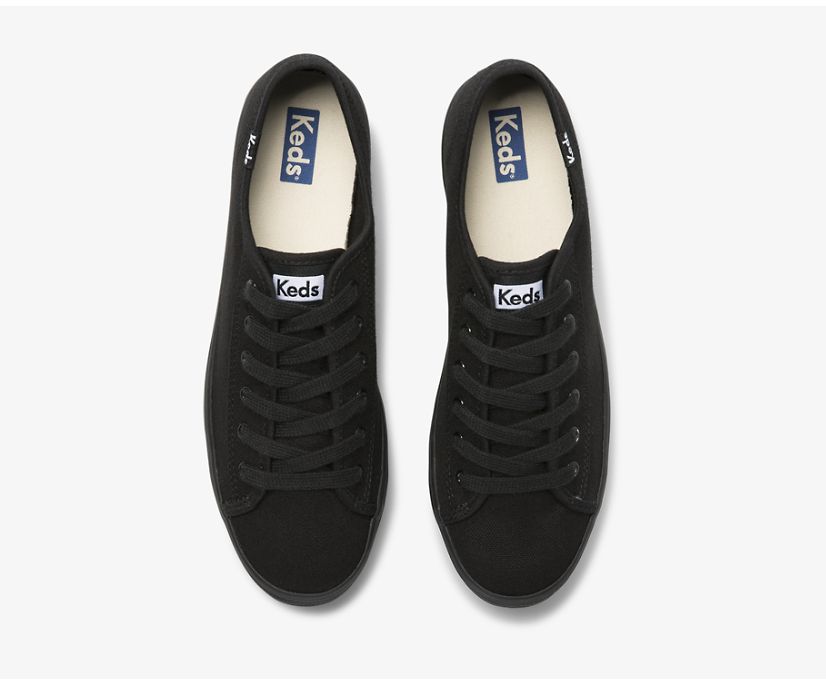 Keds Triple Kick Organic Cotton Black Women's