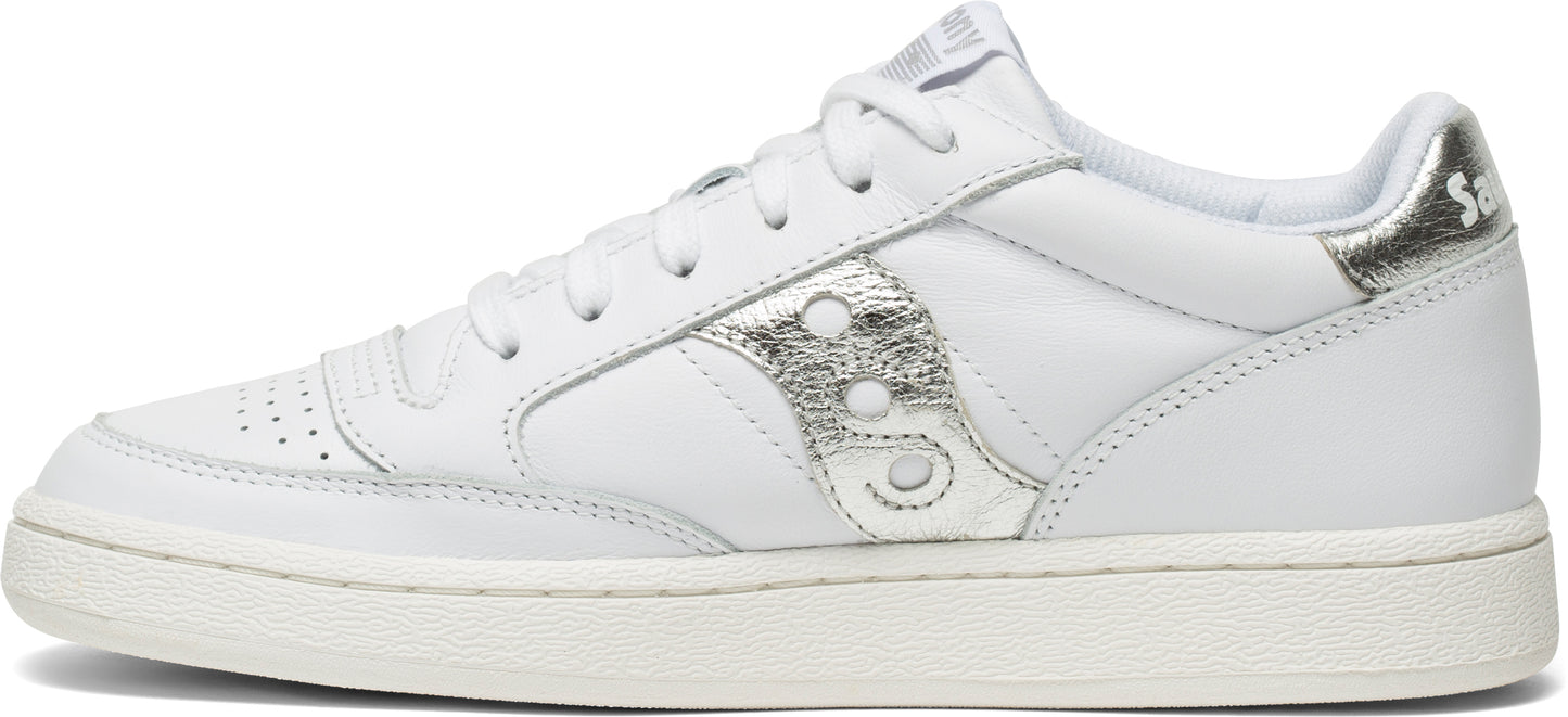 Saucony Jazz Court White/Silver Women's