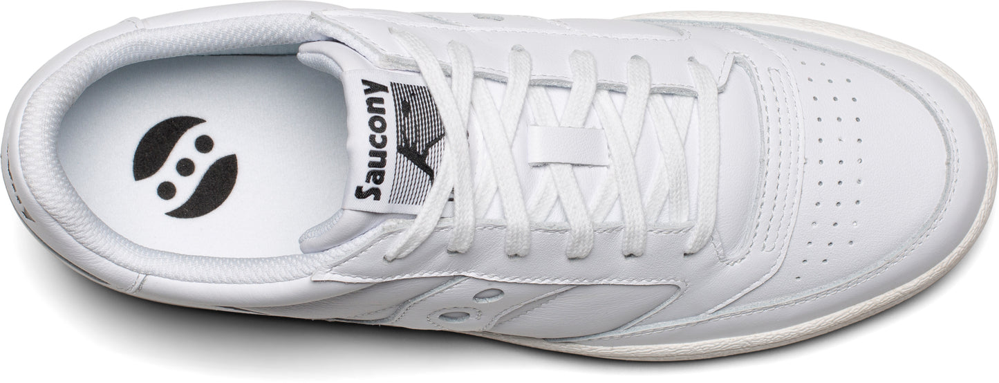 Saucony Jazz Court White/White Unisex Men's Women's