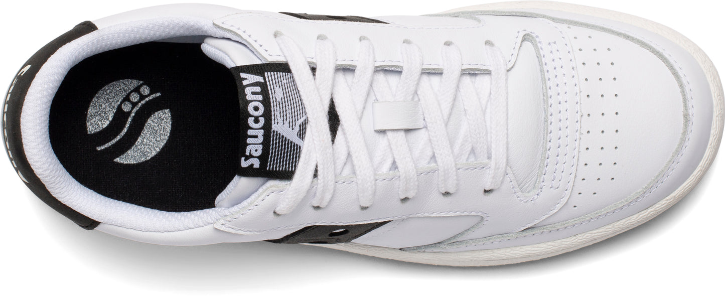 Saucony Jazz Court White/Black Unisex Men's Women's