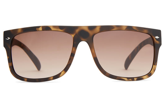 Dot-Dash Sunglasses SIDECAR Tortoise Satin/Brown Gradient