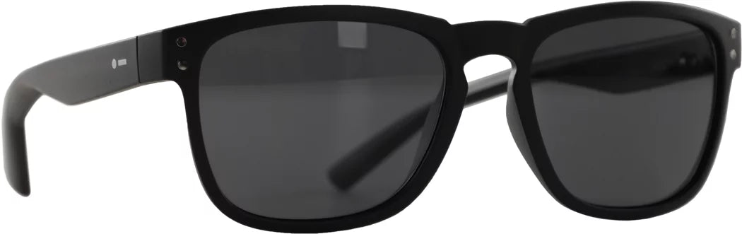 Dot-Dash Sunglasses BOOTLEG Black Satin/Vintage Grey