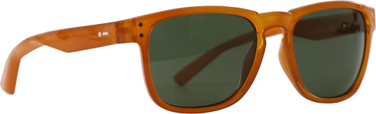 Dot-Dash Sunglasses BOOTLEG Caramel Satin/Vintage Green