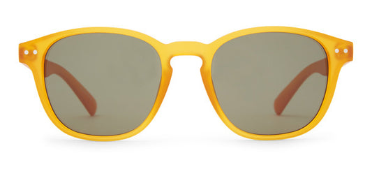 Dot-Dash Sunglasses DRIVER Amber Satin/Vintage Grey