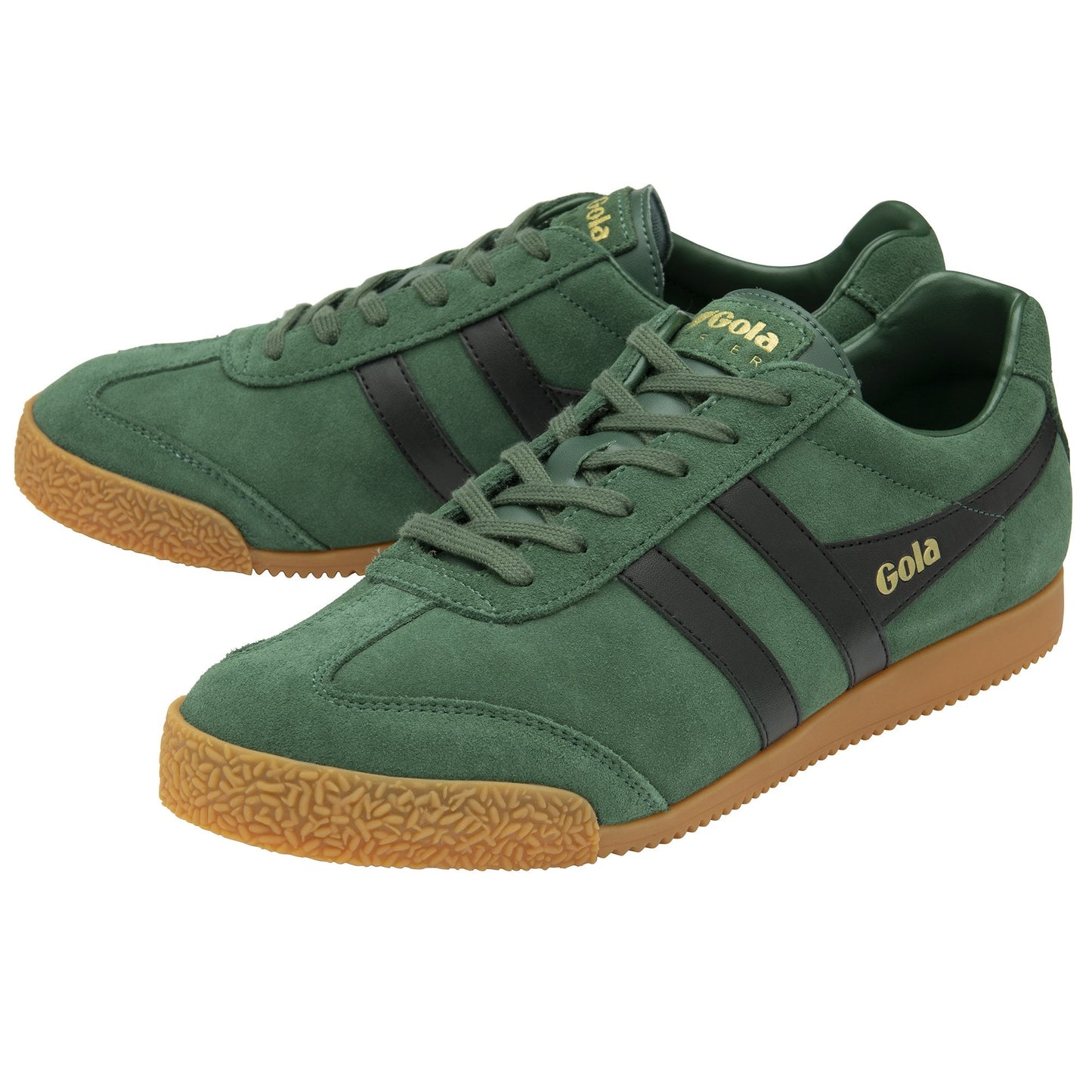 Gola Harrier Suede Evergreen/Black Men’s