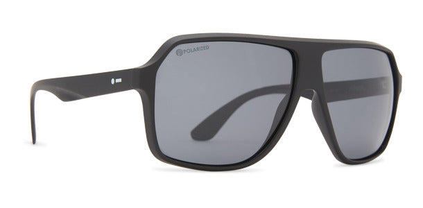Dot-Dash Sunglasses HONDO Black Satin/Grey Polarized Lens