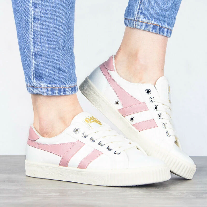 Gola Vegan Tennis Mark Cox Off White/Chalk Pink Women's