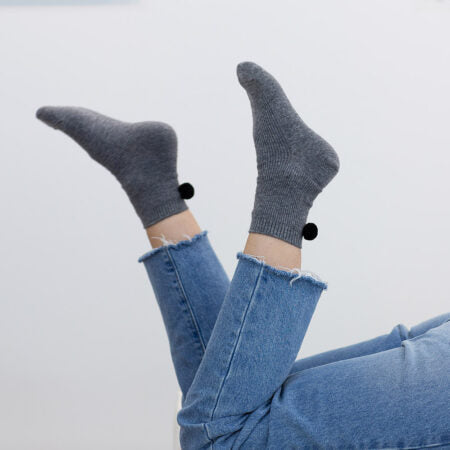 XS Unified Winter PomPom Socks Women's